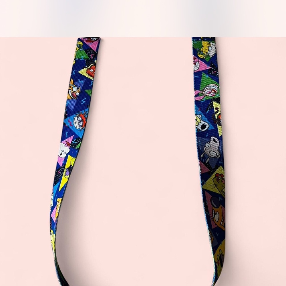 Vibrant Blue and Green Patterned Belts